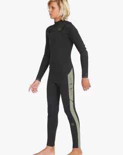 5/4 mm Absolute 2022 - Fato de surf com fecho no peito para Rapazes