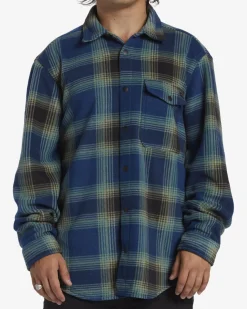 A/Div Furnace - Camisa de flanela com bot&otilde;es para Homem