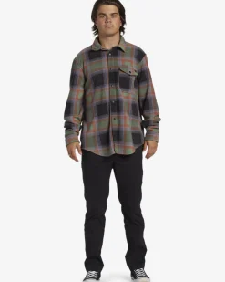 A/Div Furnace - Camisa de flanela com bot&otilde;es para Homem