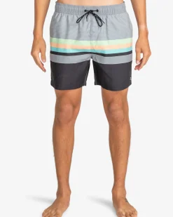 All Day Stripes Layback 16" - Cal&ccedil;&otilde;es de banho para Homem