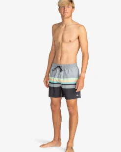 All Day Stripes Layback 16" - Cal&ccedil;&otilde;es de banho para Homem
