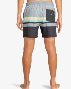 All Day Stripes Layback 16" - Cal&ccedil;&otilde;es de banho para Homem