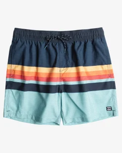 All Day Stripes Layback 16" - Calções de banho para Homem