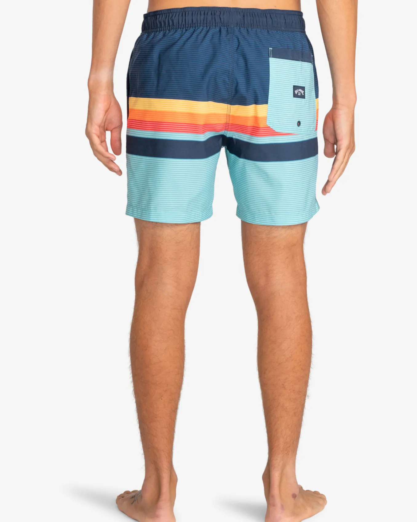 All Day Stripes Layback 16" - Calções de banho para Homem