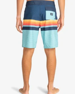 All Day Stripes 20" - Calções de banho pelo joelho para Homem