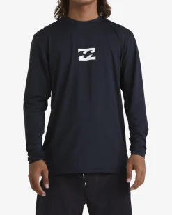 All Day Wave - T-shirt de surf de manga comprida com UPF 50 para Homem