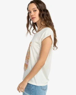 All Night - T-shirt de manga de aba para Mulher