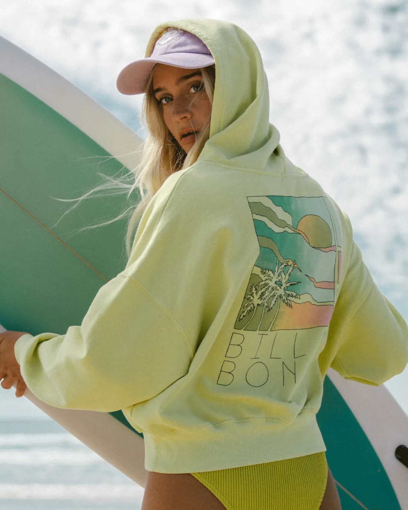 All Time - Camisola com capuz de manga comprida para Mulher