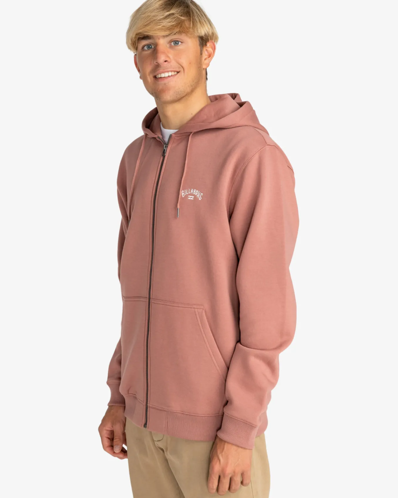 Arch - Sweatshirt com capuz e fecho de correr para Homem