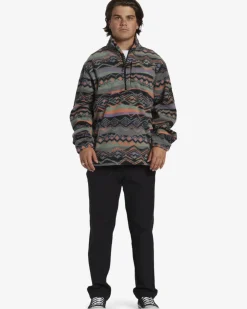 Boundary - Velo com meia gola e meio fecho de correr para Homem