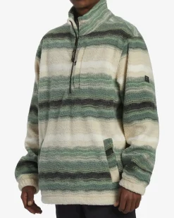 Boundary - Velo com meia gola e meio fecho de correr para Homem
