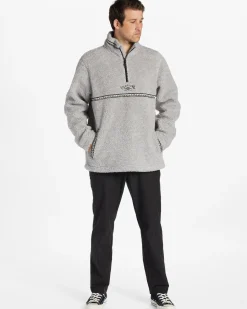 Boundary Tombstone - Camisola de velo com fecho de correr na gola para Homem