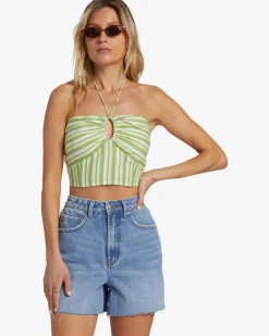 Bright Side - Top curto para Mulher