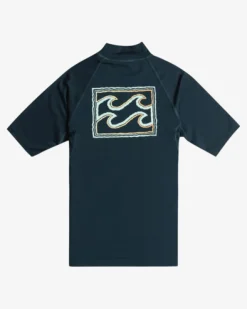 Crayon Wave - T-shirt de surf de manga curta com UPF 50 para Rapazes 8-16