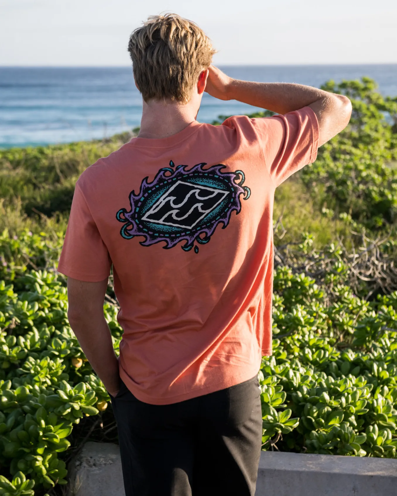 Crayon Wave - T-shirt para Homem