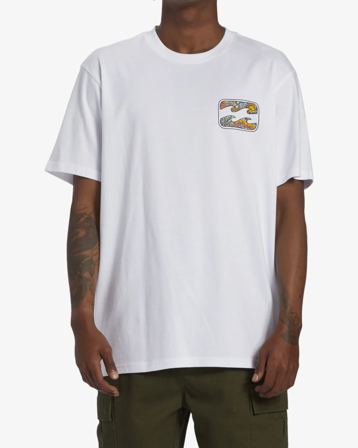 Crayon Wave - T-shirt para Homem