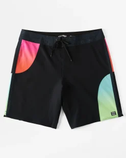 Cylinders Pro 19" - Cal&ccedil;&otilde;es de banho pelo joelho para Homem