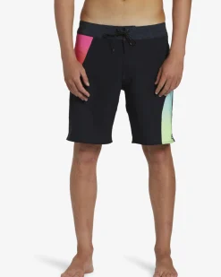 Cylinders Pro 19" - Cal&ccedil;&otilde;es de banho pelo joelho para Homem