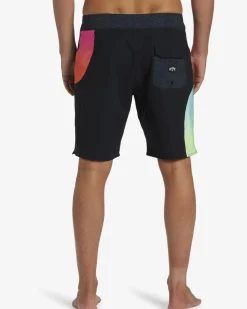 Cylinders Pro 19" - Cal&ccedil;&otilde;es de banho pelo joelho para Homem