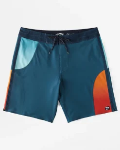 Cylinders Pro 19" - Cal&ccedil;&otilde;es de banho pelo joelho para Homem