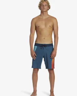 Cylinders Pro 19" - Cal&ccedil;&otilde;es de banho pelo joelho para Homem