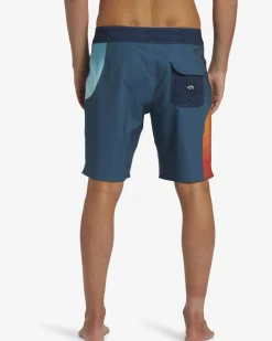 Cylinders Pro 19" - Cal&ccedil;&otilde;es de banho pelo joelho para Homem