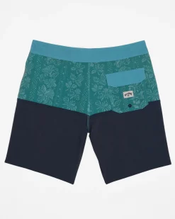 Fifty50 Pro 19" - Cal&ccedil;&otilde;es de banho pelo joelho para Homem
