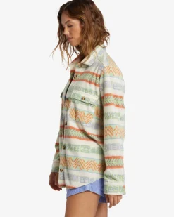 Forge Fleece - Casaco estilo camisa para Mulher