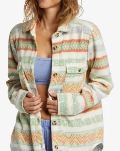 Forge Fleece - Casaco estilo camisa para Mulher