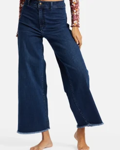 Free Fall Indigo - Cal&ccedil;as de perna larga para Mulher
