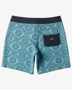 Good Times - Boardshorts de desempenho 17,5&rdquo; para Homem