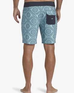 Good Times - Boardshorts de desempenho 17,5&rdquo; para Homem