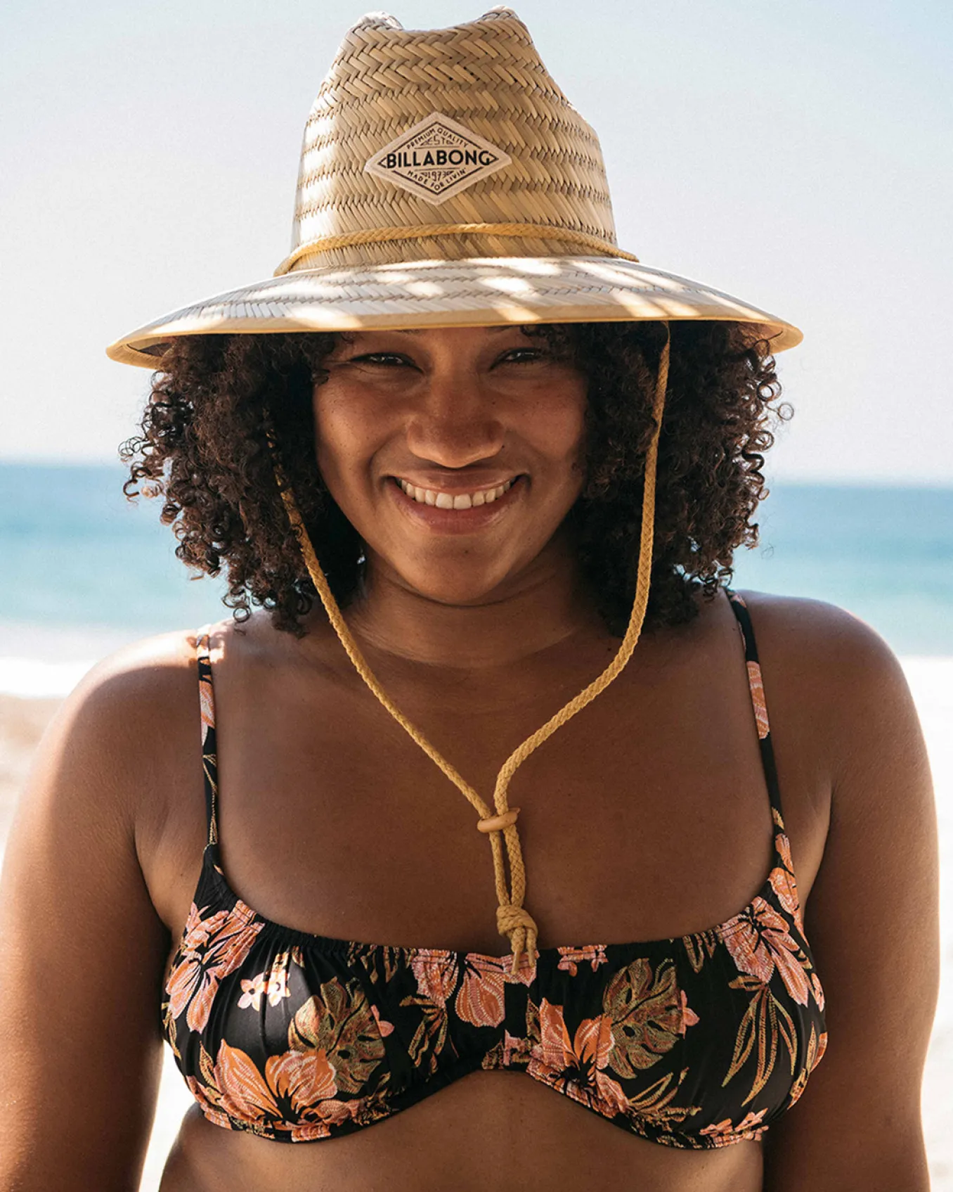 Hooked On Tropics - Parte de cima de biquíni Bralette para Mulher