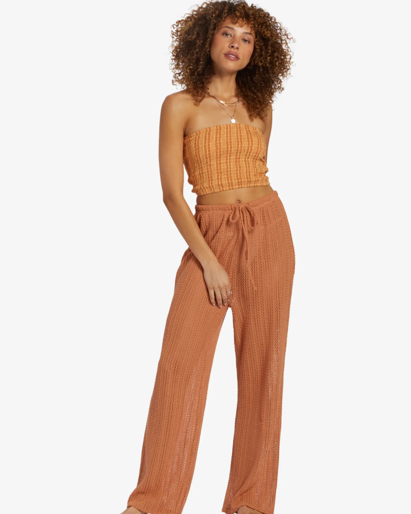 Keep It Simple - Top curto com franzido para Mulher