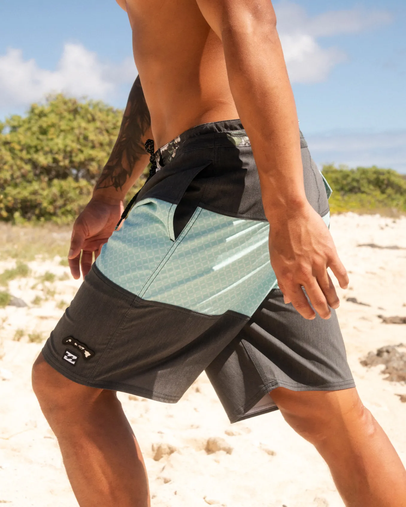 Lazarus - Boardshorts Lo Tides 19" para Homem