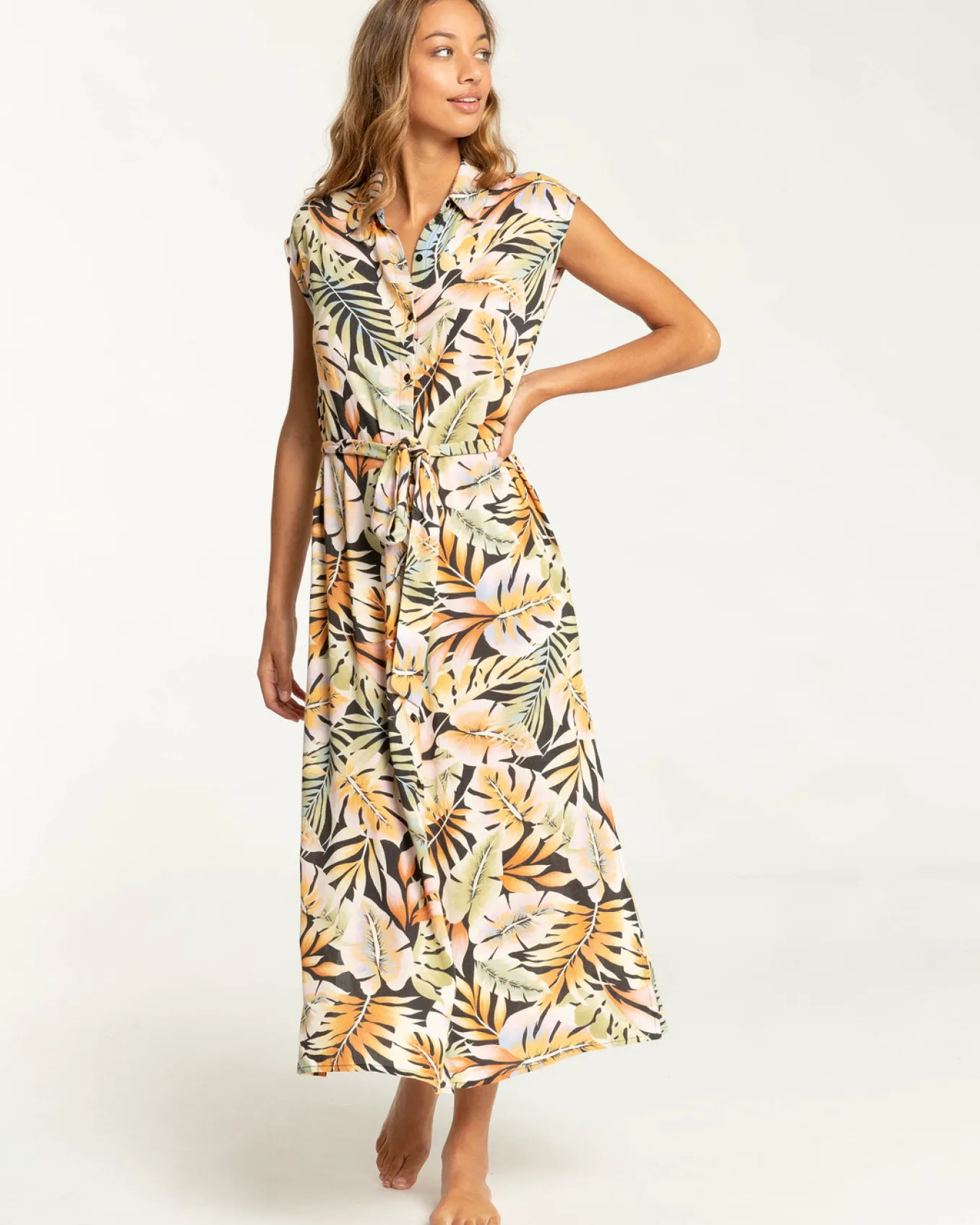 Little Flirt - Vestido camiseiro midi para Mulher