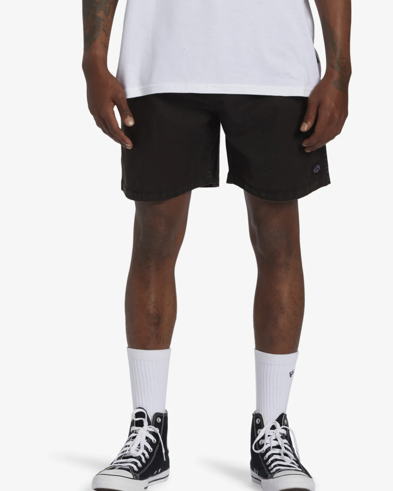 Mario Stretch Elastic 17" - Calções de caminhada de cintura elástica para Homem