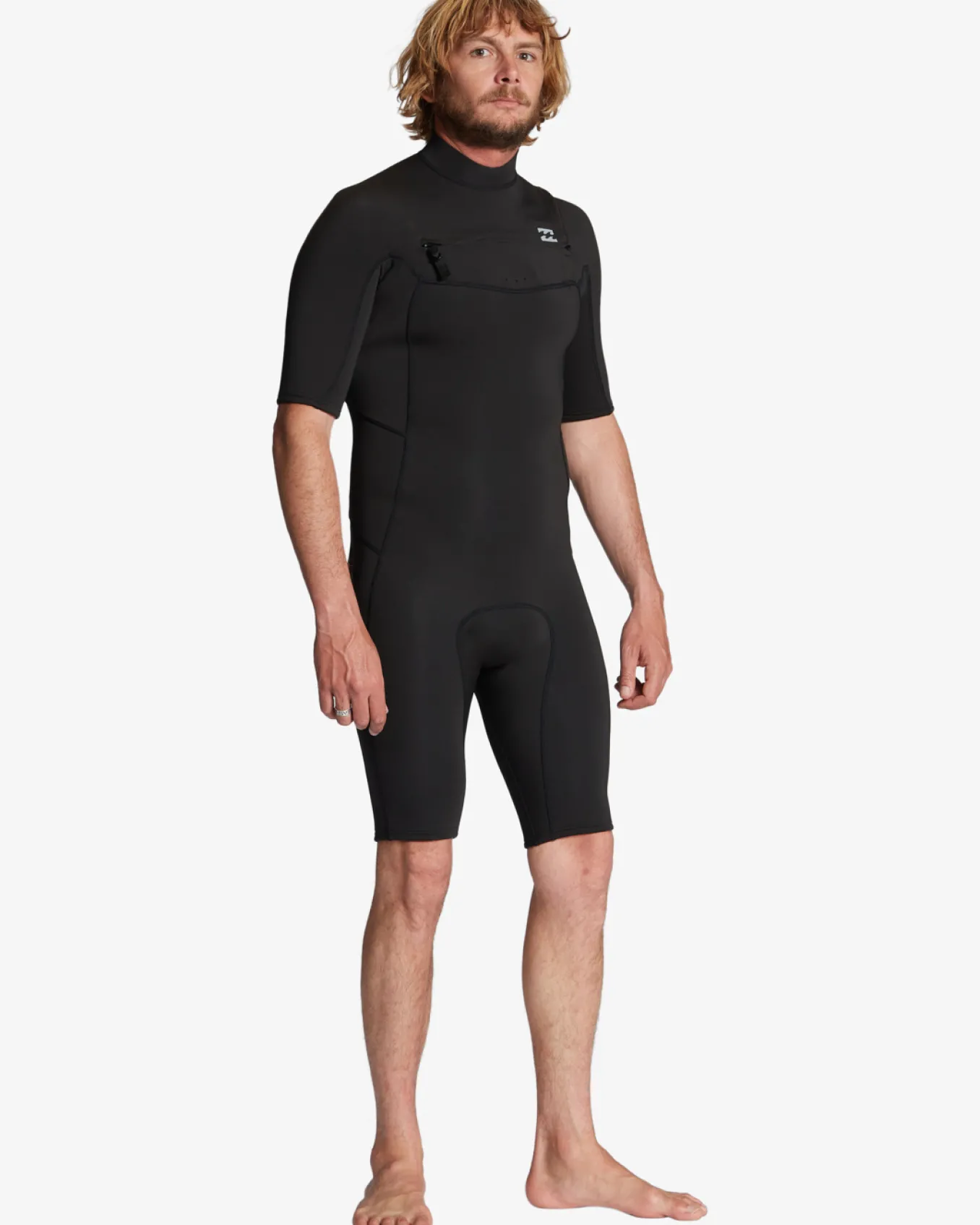 2/2mm Absolute 2022 - Body para surf de manga curta, com fecho no peito para Homem