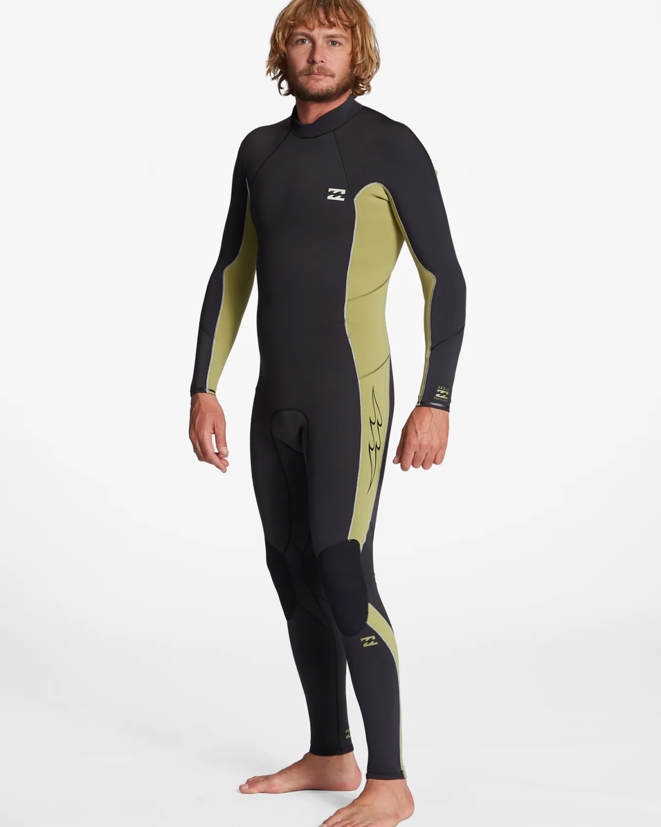 3/2mm Absolute 2022 - Fato de surf com fecho nas costas para Homem