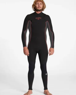 4/3mm Absolute 2022 - Fato de surf com fecho no peito para Homem