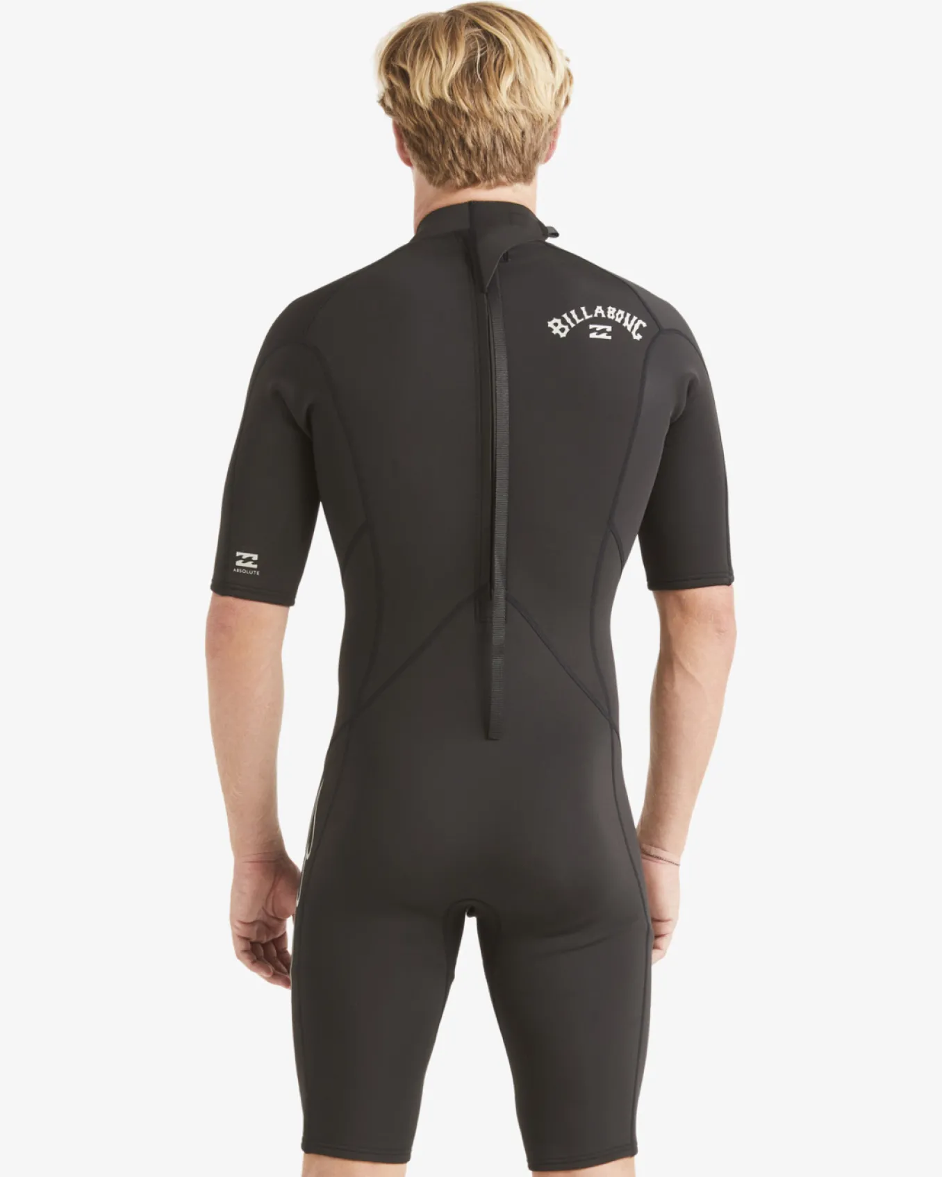 2/2mm Absolute - Body para surf de manga curta, com fecho nas costas para Homem