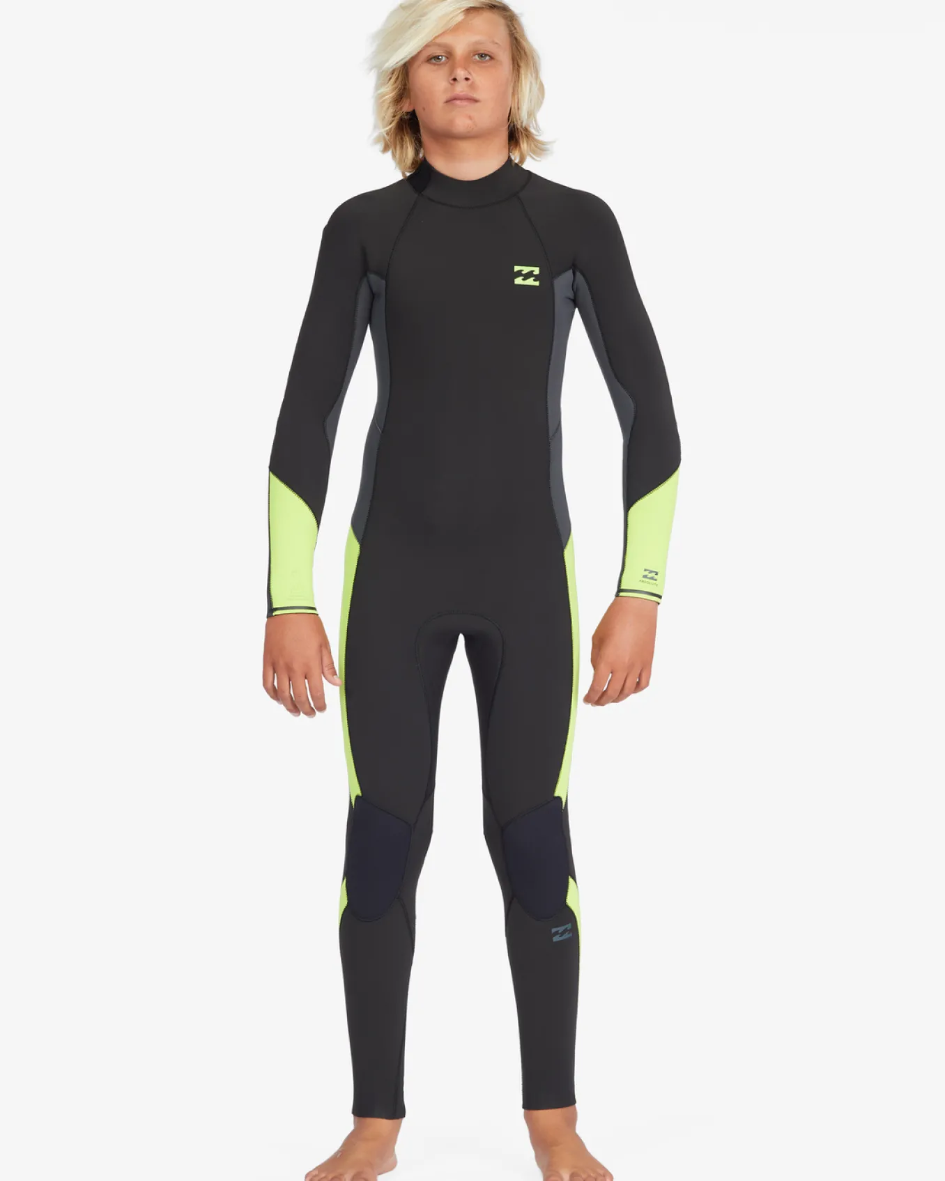 4/3mm Absolute - Fato de surf com fecho nas costas para Rapazes 8-16