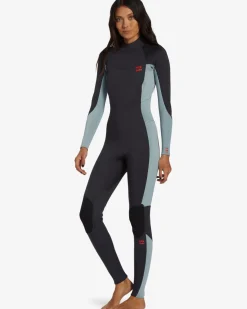 3/2mm Foil - Fato de surf com fecho nas costas para Mulher
