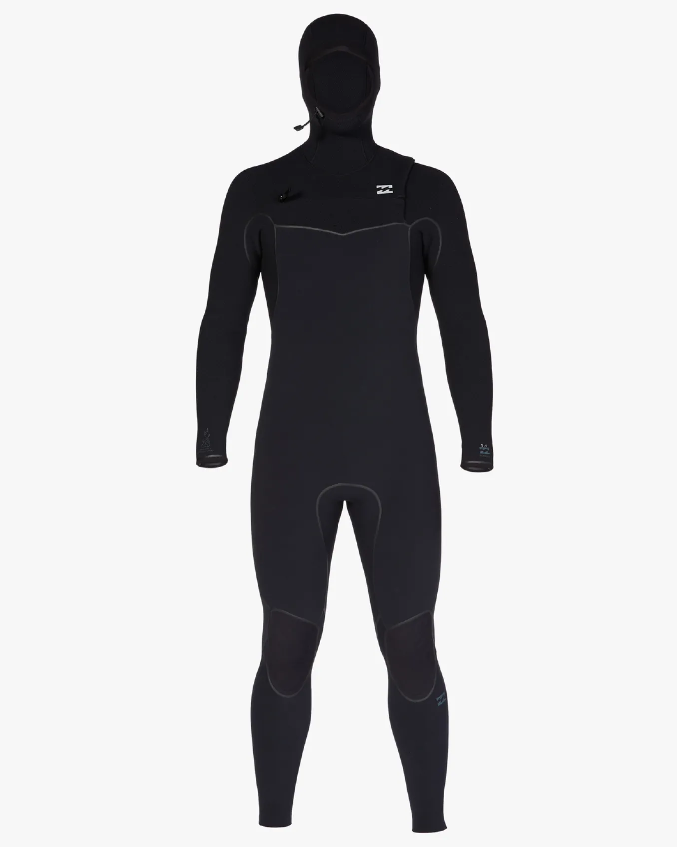 6/5mm Furnace - Fato de surf com fecho no peito e capuz para Homem