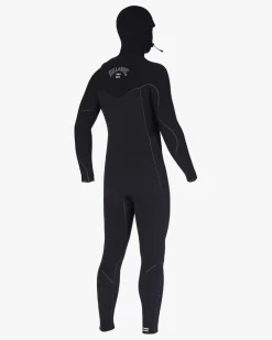 5/4mm Furnace - Fato de surf com fecho no peito e capuz para Homem