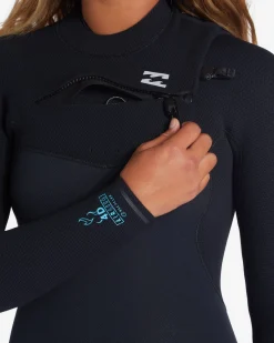 5/4mm Furnace Comp - Fato de surf com fecho no peito para Mulher