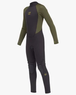 3/2mm Intruder - Fato de surf com fecho nas costas para Rapazes 8-16