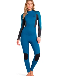5/4mm Launch - Fato de surf com fecho nas costas para Mulher