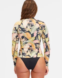 1mm Peeky - Parte de cima de fato de surf para Mulher