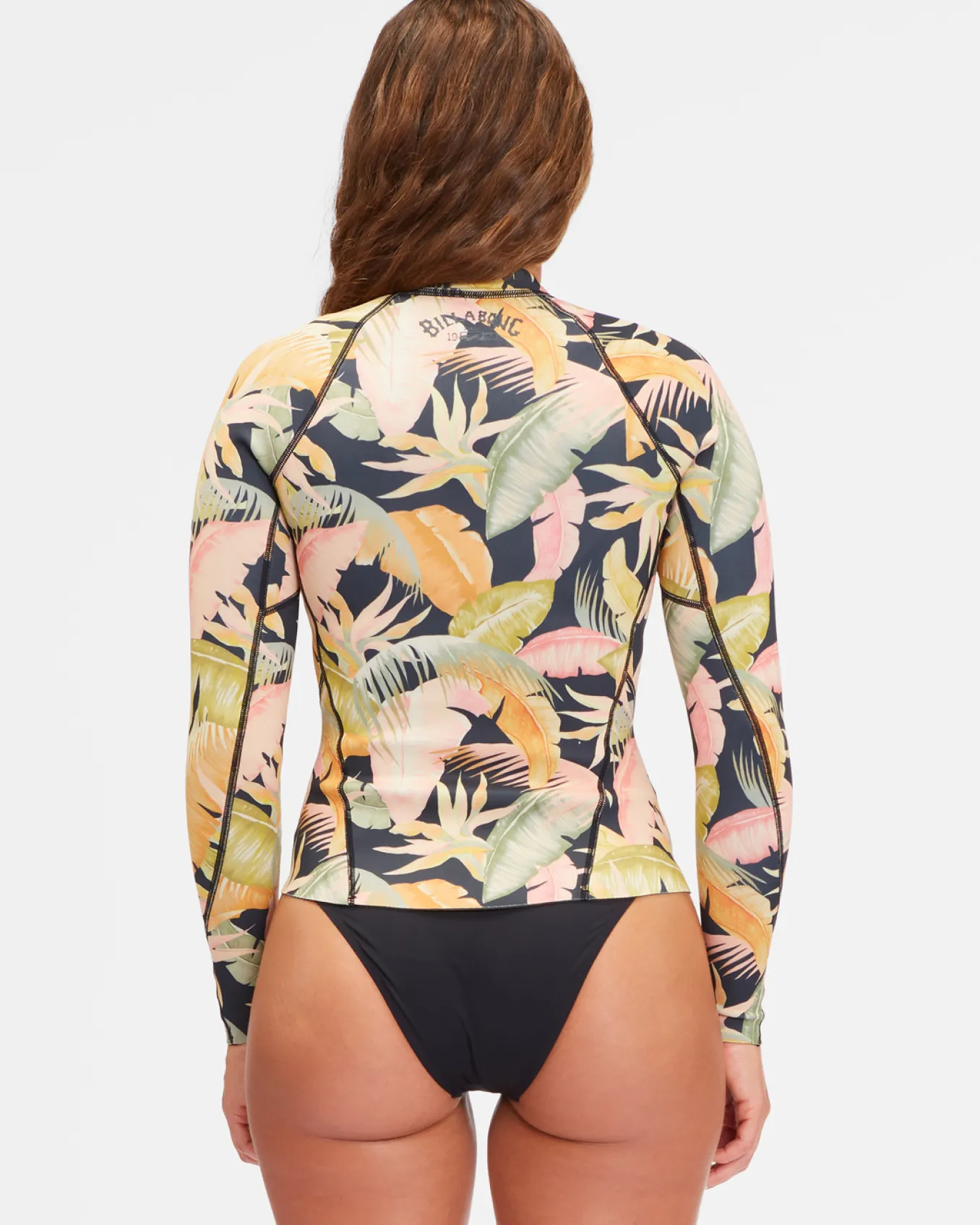 1mm Peeky - Parte de cima de fato de surf para Mulher